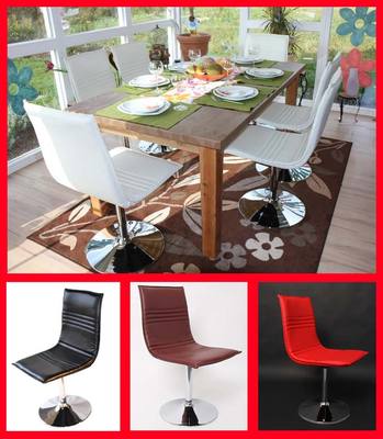 Farverige spisebordsstole? amino.dk Design dit eget skrivebord