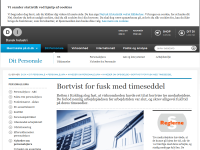 bortvist for fusk med timeseddel amino buzz timeseddel