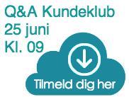 Kundeklub Q&A session