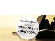 Spar 50% på WordPress Basis kursus
