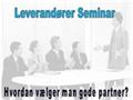 Leverandører Seminar