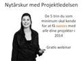 Gratis webinar - Nytårskur med Projektledelsen